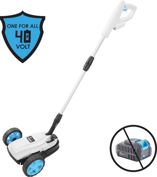 H-Ster accu grasmaaier Lieke 40V - Maaibreedte 220mm - maaihoogte 30-50mm - bladsnelheid 6000/min - excl. accu en lader van H-Ster