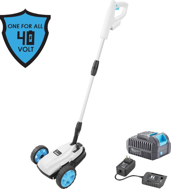 H-Ster accu grasmaaier Lieke 40V - Maaibreedte 220mm - maaihoogte 30-50mm - bladsnelheid 6000/min - incl. 40V accu en lader van H-Ster