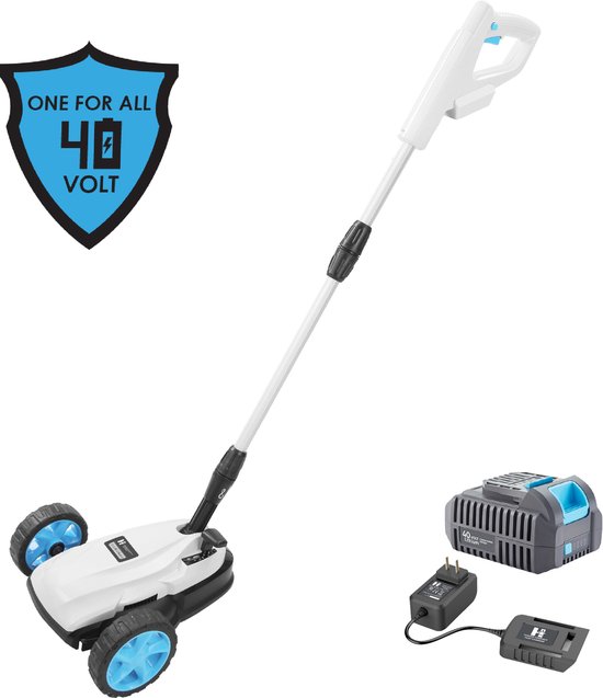 H-Ster accu grasmaaier Lieke 40V - Maaibreedte 220mm - maaihoogte 30-50mm - met 40V 4Ah accu en snellader