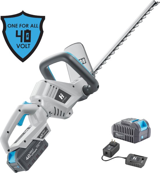 H-Ster Accu heggenschaar Martin 40V - Snijdiameter 560mm - Heggensnoeier - Heggenschaar accu - incl. 40V accu en lader van Martin