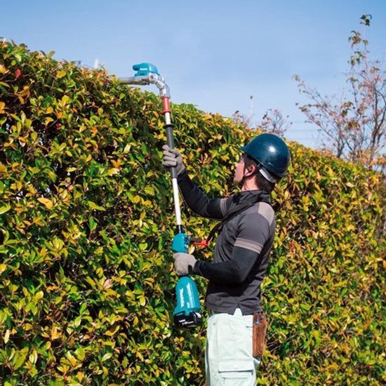 Haagschaar – Heggenschaar – Snoeischaar – Tuinschaar – Elektrische Haagschaar – Telescopische Stang – 50 cm Meslengte – 18V Lithium Accu