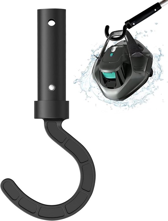Haak voor zwembadrobot, accessoires haken voor zwembadrobots, zwembadhaken, stangen, accessoirehaken, zwembadrobots, draadloze zwembadrobots, compatibel met alle soorten zwembadreinigers (A)