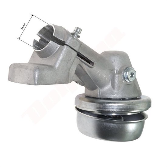 Haakse overbrenging passend op STIHL FS300 , FS350 , FS400 ( 4128 640 0101 ) 28mm 6,5x6,5 van Merkloos	