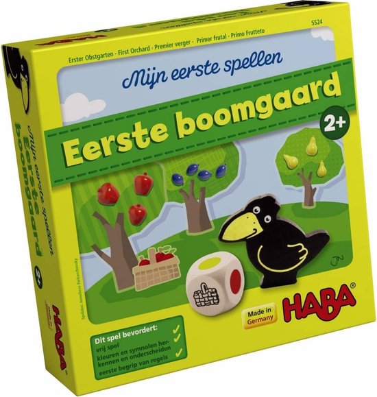 Haba Mijn Eerste Spellen - Eerste Boomgaard - kinderspel van HABA