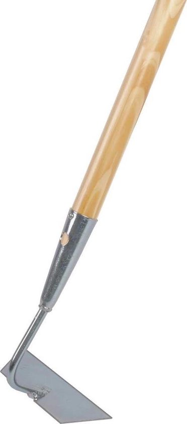 Hak Verzinkt - Hark Schoffel - Onkruid Verwijderen - Duurzame Kop - 14cm Kop - Zilver