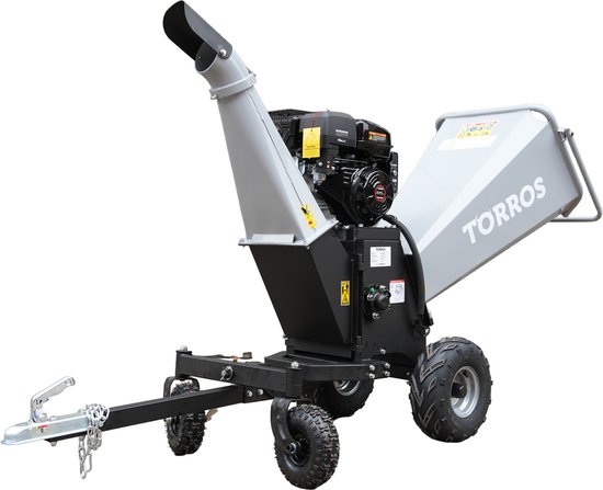 Hakselaar 15 pk 420 cc benzine 150 mm elektrische start Torros HHK150 van Merkloos	