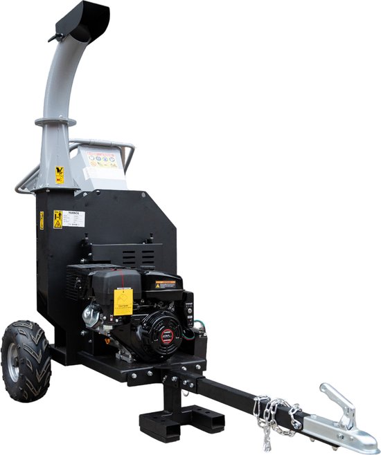 Hakselaar fijne materialen 420 cc benzine 120 mm elektrische start Torros HDK120 van Merkloos	
