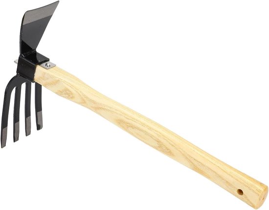 Hand Cultivator - Tuin Graver - Bodem Bewerken - Stevig Carbon Staal - 40 cm - Niet gespecificeerd