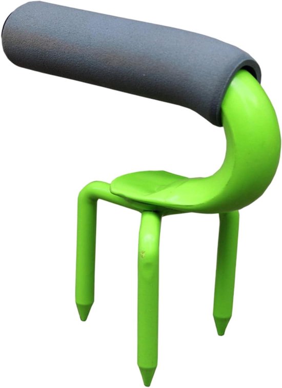 Hand Cultivator - Tuin Klauw - Bodem Verbeteren - Ergonomische Handgreep - 15 x 15 x 10 cm - Groen