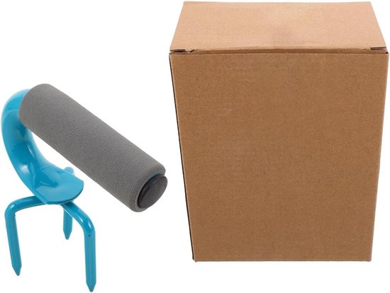 Hand Cultivator - Tuinvork Grondwoeler - Bodem Losmaken - Mangaanstaal Klauw - 15 cm - Blauw