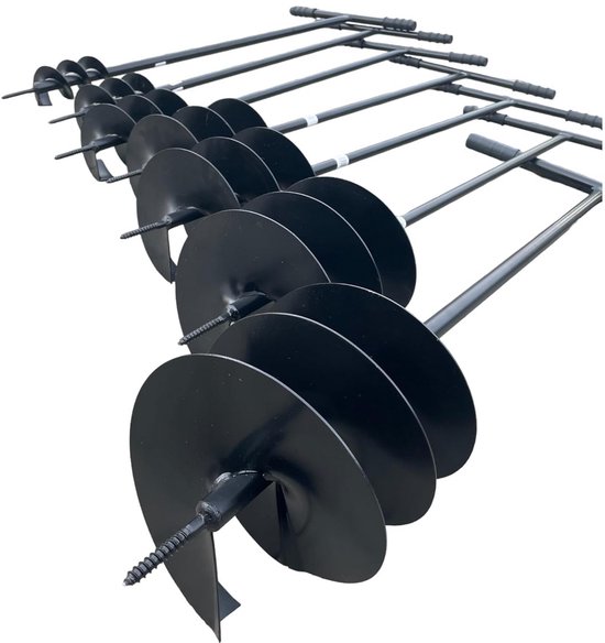 Hand grondboor voor tuin en landschap - Ø90-250 mm van Merkloos	