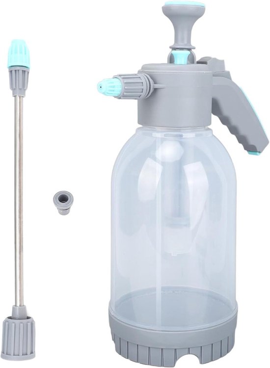 Hand Spuitfles - Drukspuit Tuin - Planten Water Geven - Luchtdruk Ontwerp - 2L - Zwart