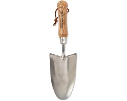 Hand Trowel - Tuinschepje Metaal - Planten Verpotten - Roestvrij Staal - 13cm Handvat - Blauw