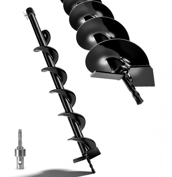 Handboor - Grondboor - Gaten Boren - Eenvoudig in Gebruik - 80mm - Metaal