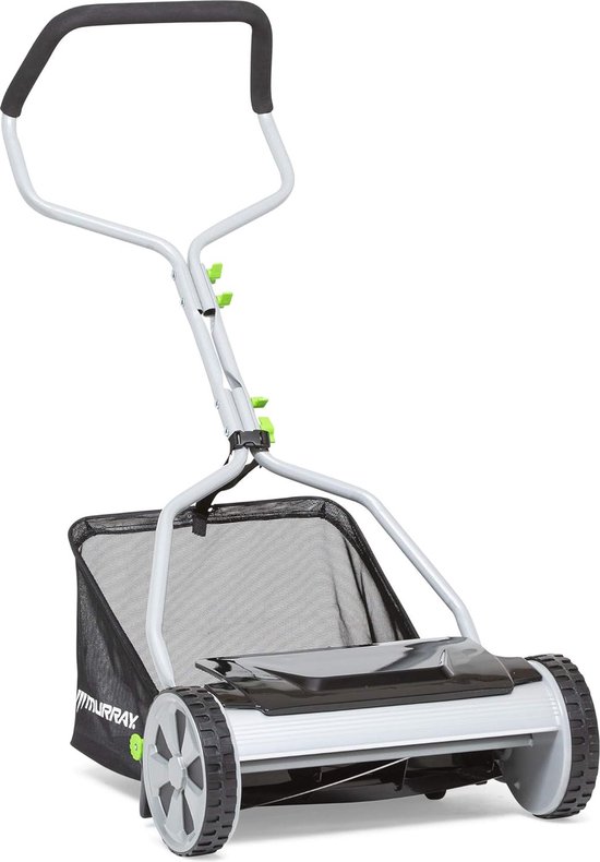 Handcilindermaaier 40 cm met 20 liter opvangzak – Ergonomisch en Stil van WOLF-Garten