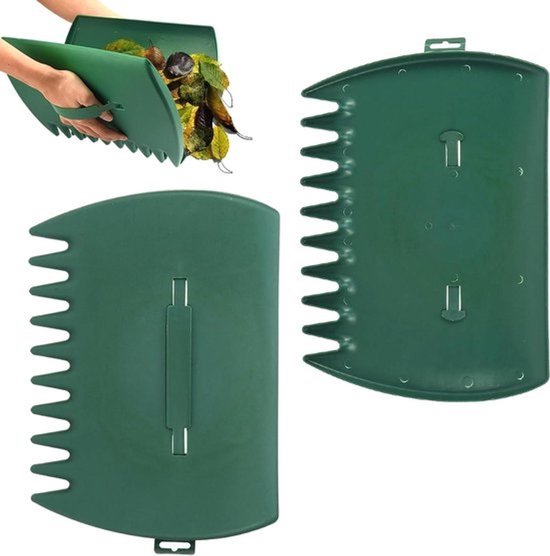 Handheld bladgrijper set - veelzijdig reinigingsgereedschap voor het verzamelen van bladeren en gras