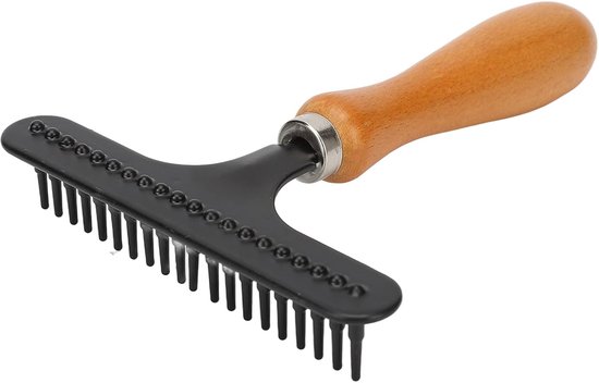 Handheld Carpet Rake - RVS Haarverzorging - Tapijtreiniger - Vloerborstel - Haarverwijdering - Schoonmaakgereedschap - Herstel Tapijt Zachtheid van Bodha's Living