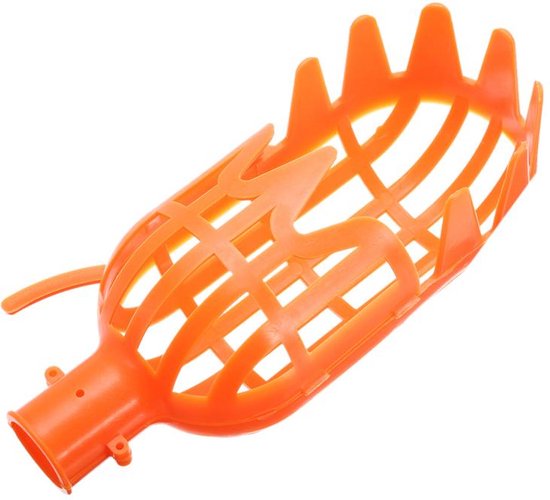 Handige fruit plukker - Plukhulp - fruitplukker - oranje van Talen Tools