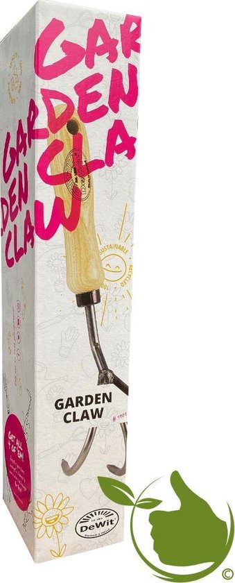 Handkrabber essenhandvat 14cm *deWit* geschenkverpakking van DeWit