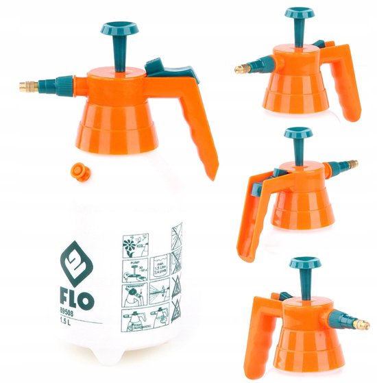 Handmatige Drukspuit 1.5L - Ideaal voor Huis en Tuin van Merkloos	