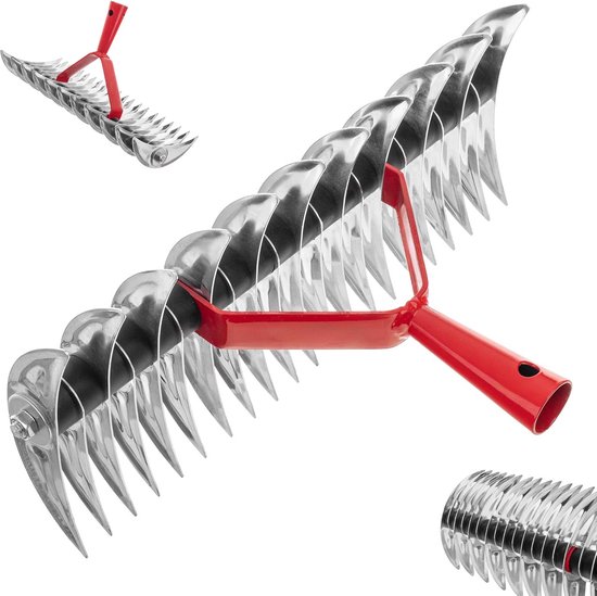 Handmatige Gazonbeluchter en Verticuteermachine voor Tuin en Gazon van Merkloos	