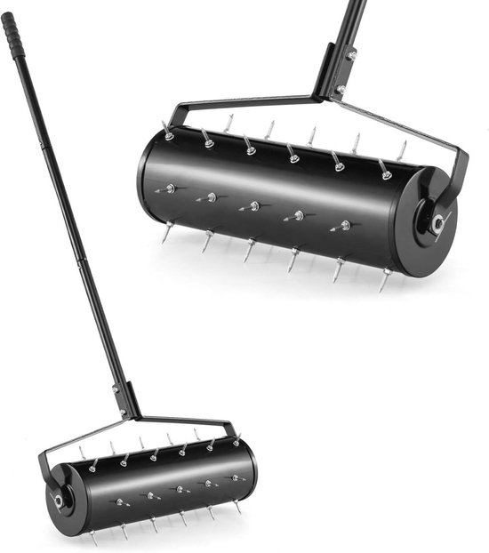 Handmatige Gazonbeluchter met Spijkers en Ergonomische Handgreep – Voor Gezonde Grasgroei en Optimale Ventilatie van Merkloos	