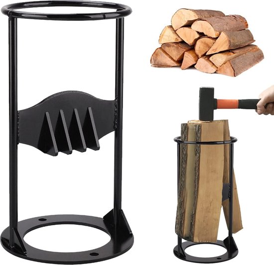 Handmatige houtsplijter, brandhoutsplijter, houtsnijder, koolstofstaal, zwaar handmatig kloofgereedschap, brandhoutsplijter, geschikt voor thuis van $