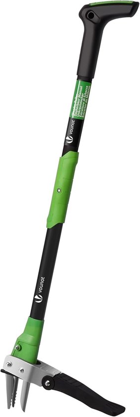 Handmatige Onkruidverdelger - Roestvrij Staal - 100 cm - Robuuste Tuinier Tool - Voor Tuin en Gazon