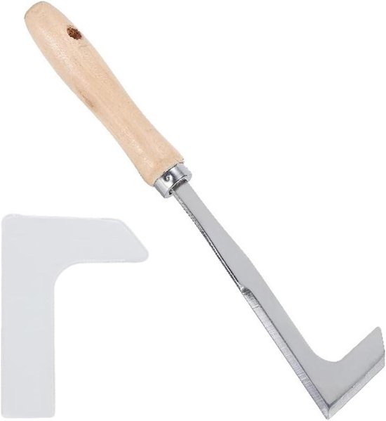 Handmatige onkruidverdelger van roestvrij staal met lemmetbescherming van Fiskars