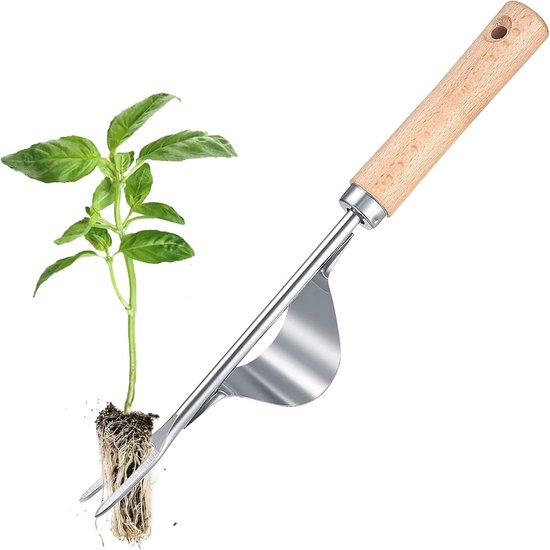 Handmatige Onkruidverdelger voor Tuinen en Moestuinen - Draagbare Worteltrekker en Onkruidwiedgereedschap van Merkloos	