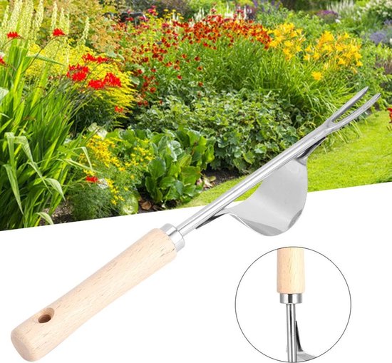 Handmatige Onkruidverwijderaar - Tuin Gereedschap - Onkruid Wieden - Diepe Wortel Verwijdering - 146 Gram van Merkloos	