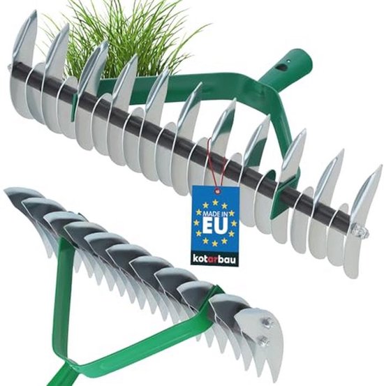 Handmatige Verticuteermachine voor Gazon - Compact en Efficiënt van Merkloos	