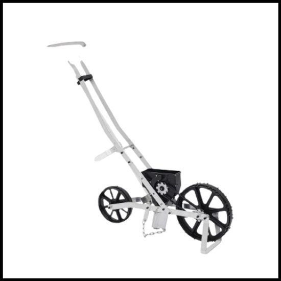 Handmatige Zaad- en Meststrooier – Multifunctionele Precisiezaaier voor Gazononderhoud, Graanzaai en Tuinonderhoud van Merkloos	