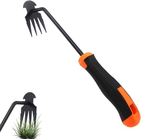 Handonkruidsnijder - Handmatige Onkruidverwijderaar - RVS Voegkrabber met Handvat - Tuin Gereedschap voor Graven - Onkruidbestrijding - Transplantatie