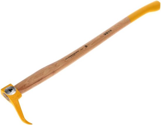 Handsappie met Hickory Houten Steel - Ergonomisch en Rugvriendelijk Houtverplaatsen