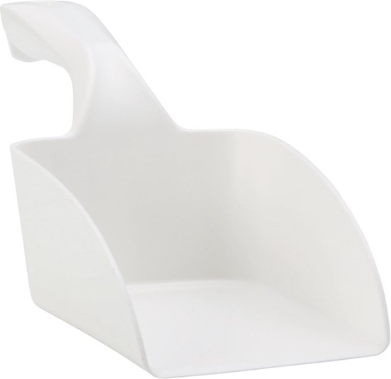 Handschep Vikan recht recht 34x12x11cm 1l wit van Vikan