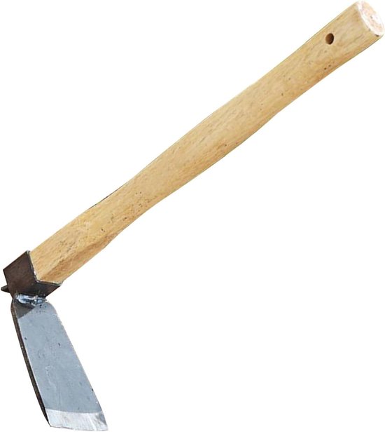 Handschoffel Tuingereedschap - Klein Wieden - Bodem Losmaken - Ergonomisch Houten Handvat - 38 cm Lengte - Niet gespecificeerd