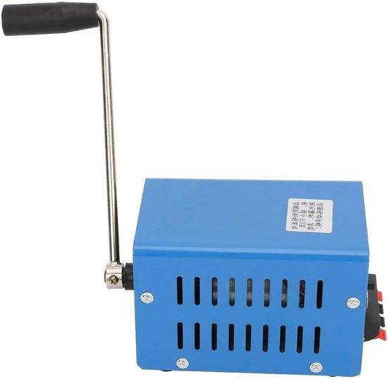 Handslingergenerator - USB-Oplaadbaar - Geluidsdempend - Compact en Lichtgewicht - Voor Buitengebruik in het Veld van Merkloos	