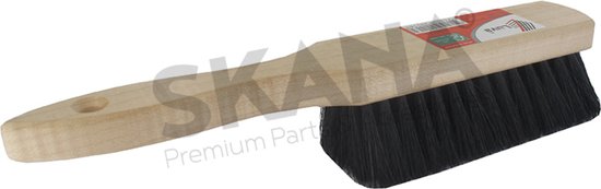 Handstoffer met gemengd paardenhaar( zacht en slijtvast). Breedte 29 cm. van Vero.