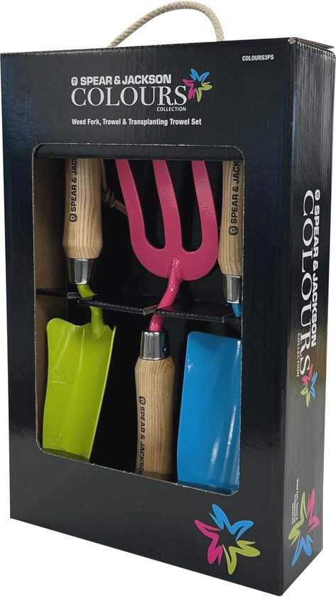 Handtroffel, Onkruidvork en Transplanter Set voor Tuinieren van HANDT