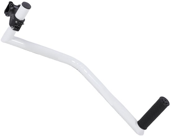 Handvat voor grastrimmer, aluminium handvat voor onkruidtrimmer voor gazononderhoud en tuinieren, trimmeraccessoire, ergonomisch handvat voor onkruidtrimmer, eenvoudig van Merkloos	