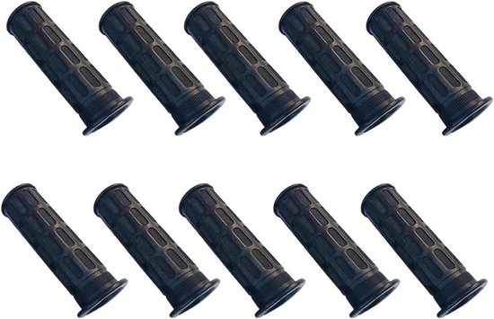 Handvatten Set - Gereedschap Handvatten - Tuinonderhoud Verbeteren - Ergonomische Grip - 10 Stuks - Zwart