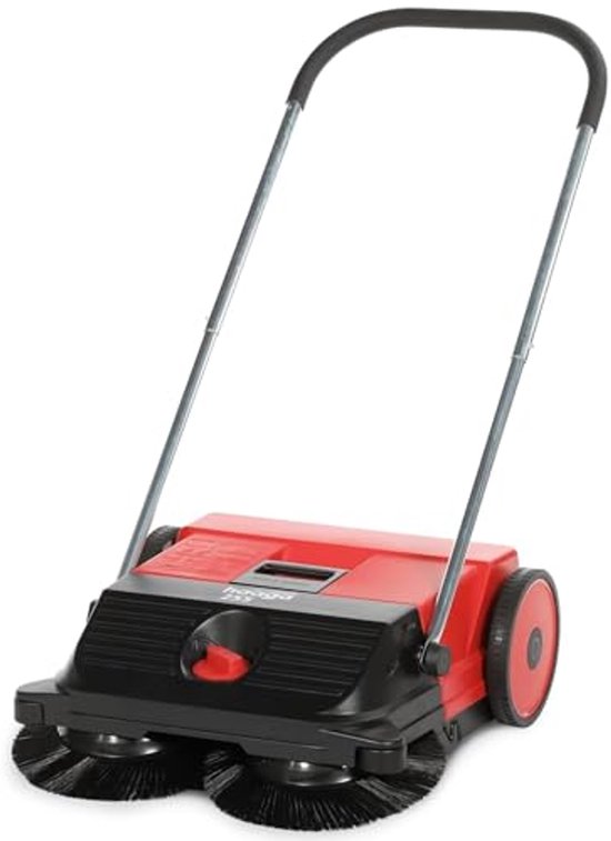 Handveegmachine met Turbo-Veegsysteem - Hoogste Veegvermogen van 1600 m²/h en 20 Liter Tank van Merkloos	