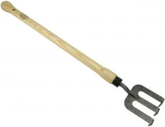 Handvorkje DeWit gebogen tanden 480mm knopsteel van DeWit