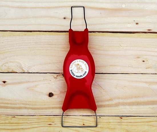 Handwieders - Onkruidwieders - Tuinonderhoud - Ergonomische vorm - 25 cm lang - Rood
