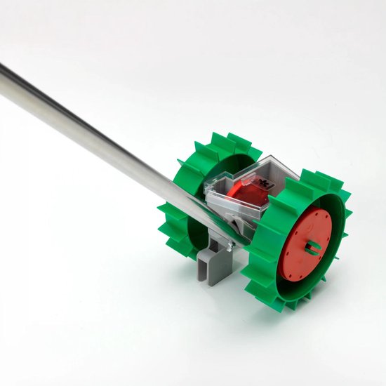 Handzaaimachine "Super Seeder" inclusief 6 zaaischijven van Merkloos	