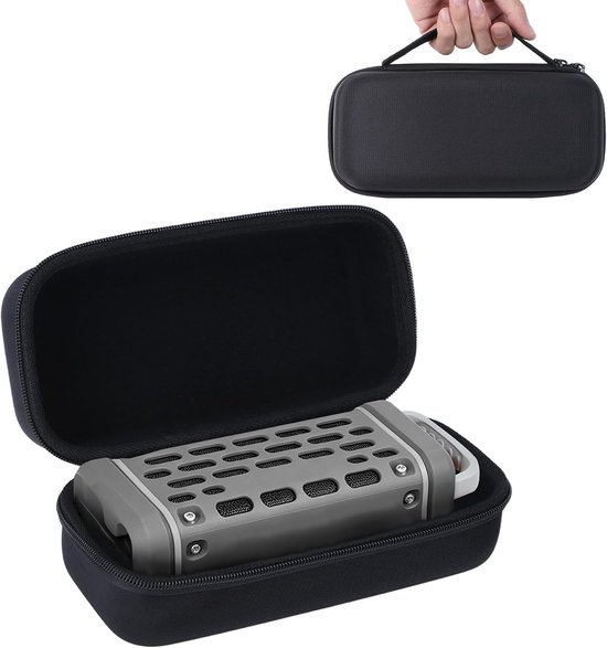 Harde Beschermhoes Compatibel met Turtlebox Ranger draagbare buitenspeaker (Zwart)