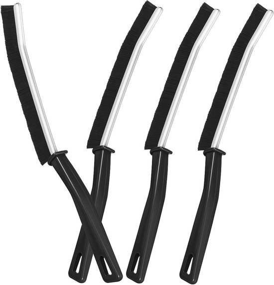 Harde Borstel - Voegenborstel Kierenborstel - Effectieve Reiniging - Smalle Kop - 23 cm Lengte - Zwart
