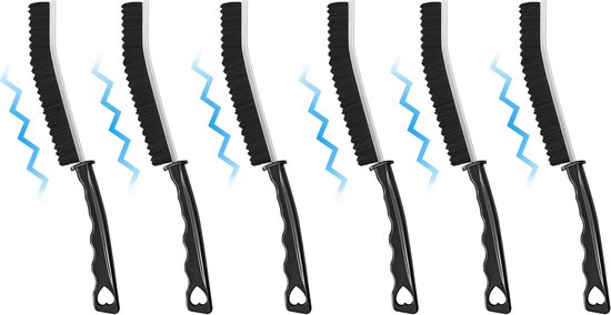 Harde borstelharen hoekreinigingsborstel - veelzijdige voegenborstel - 6 stuks van Pincyuaraz