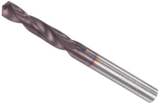 Harde metalen boorpunt 3,4 mm diameter AlTiSin gecoat K45/P10 wolfraam hardmetaal draait boorkoppen - (gebruik: voor gehard staal roestvrij stalen legering) 1 stuk